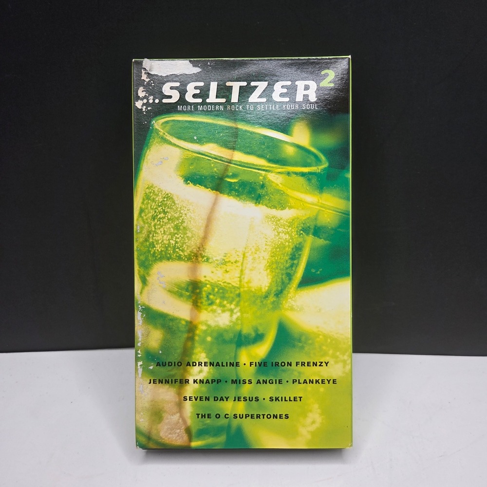 Seltzer 2 More Modern Rock VHS Skillet Audio Adrenaline 90s Christian Rock Video